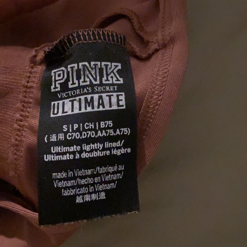 Pink lightweight bra - Picture 3 of 3